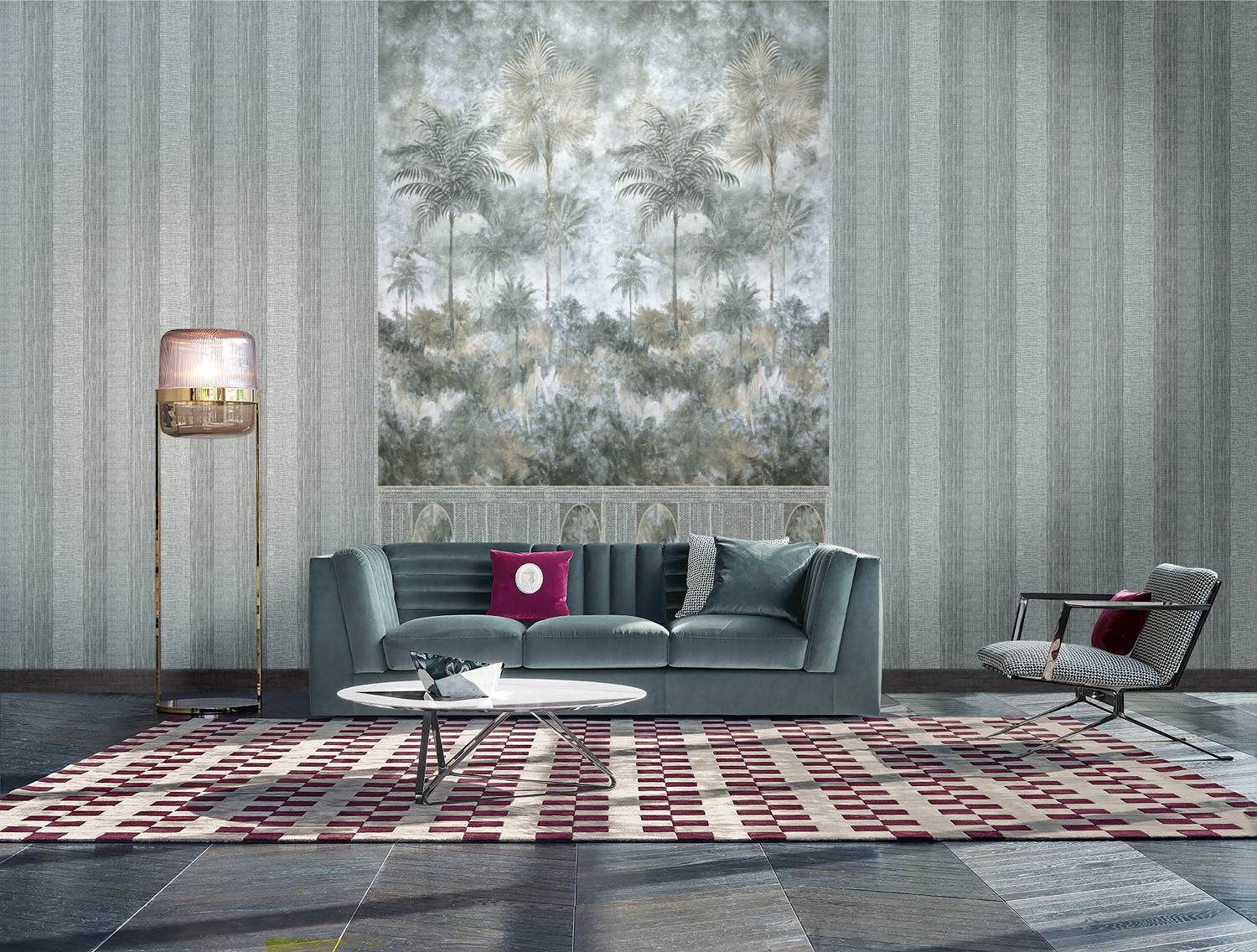 Trussardi Wall Decor 4 Zambaiti Parati